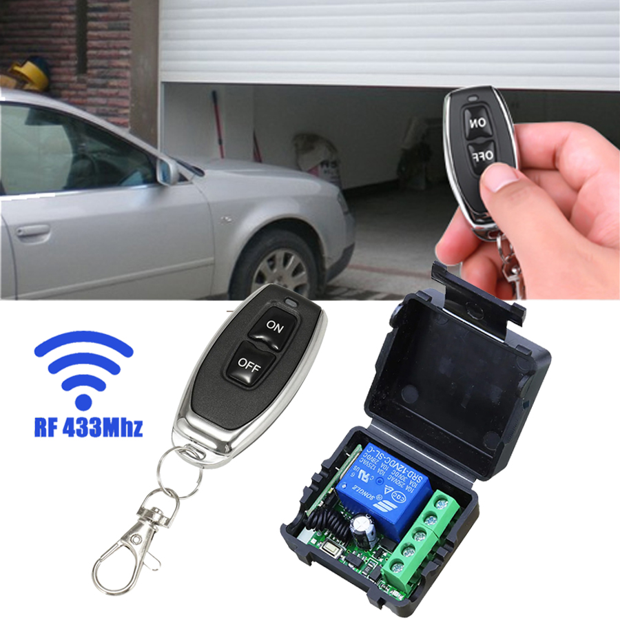 433Mhz Receiver Module - DC 12V Afstandsbediening Slimme Schakelaar Universele