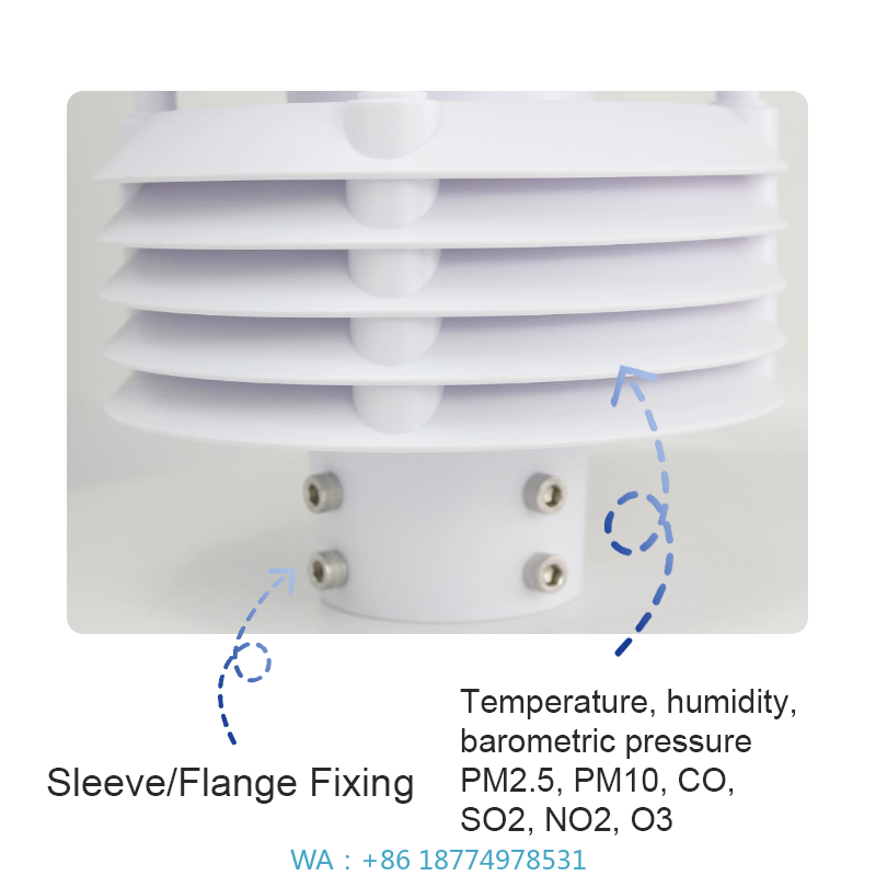 Temperature Humidity Sensor - & Vochtigheidssensor Ultrasoon weerstation voor landbouw