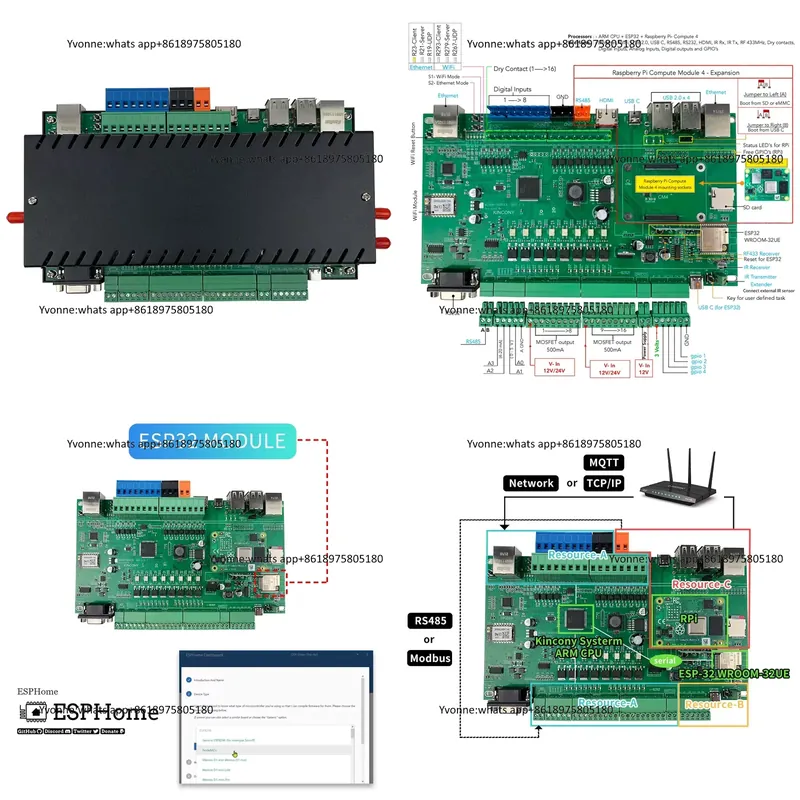 KC868-Server Ethernet Wifi RS2 - Diy Home Automation Server recensie en prijs