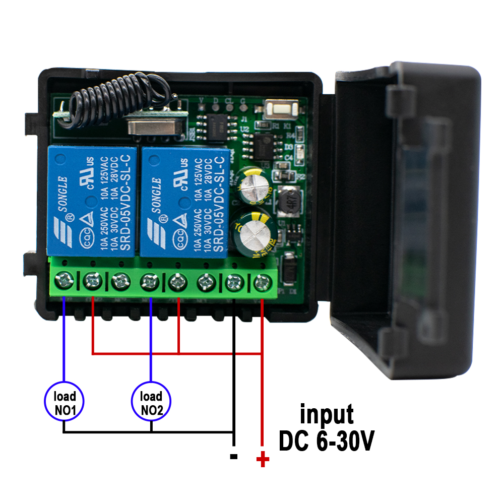 1 ~ 10 stuks 2-kanaals 433MHz  - 433Mhz Receiver Module recensie en prijs