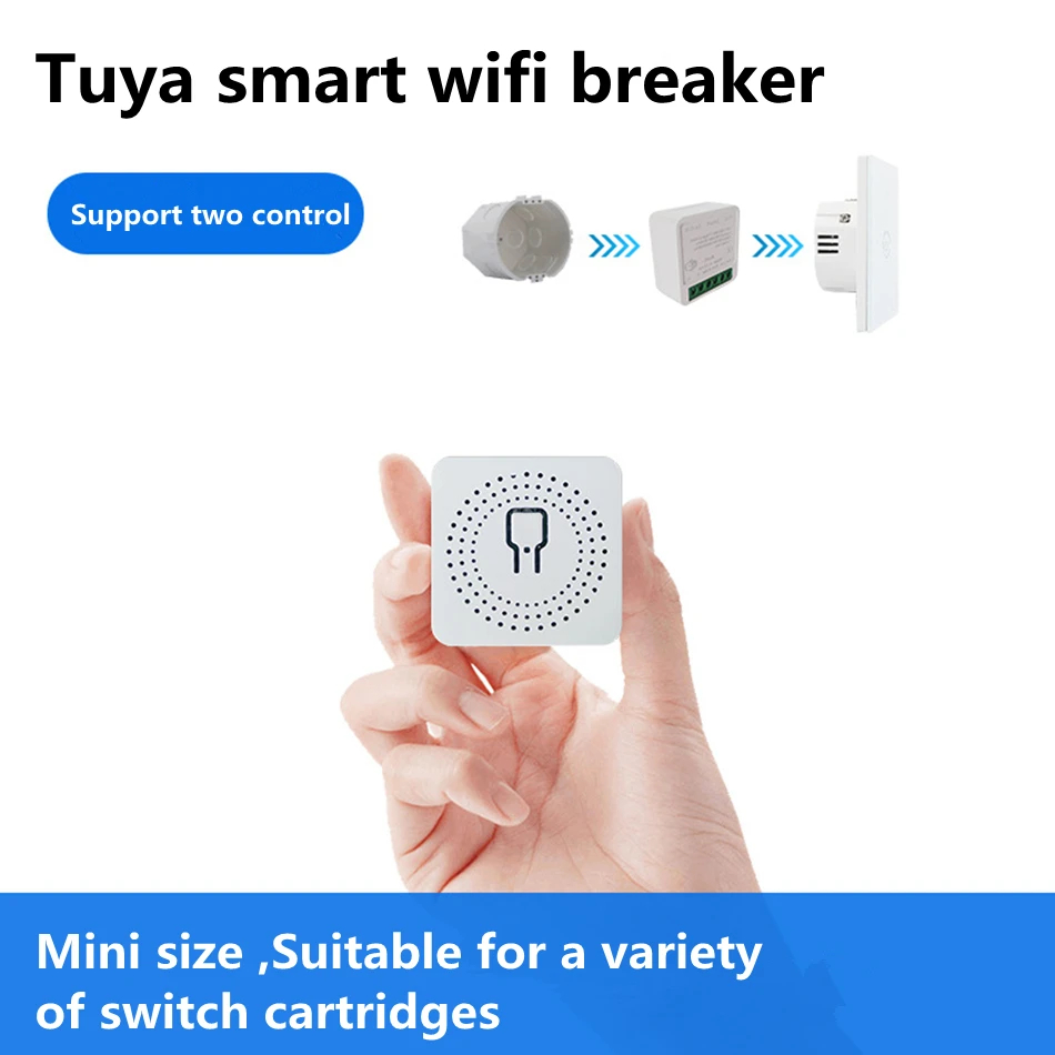 2-wegbediening Tuya Mini 16A W - Smart Home Automation Diy recensie en prijs