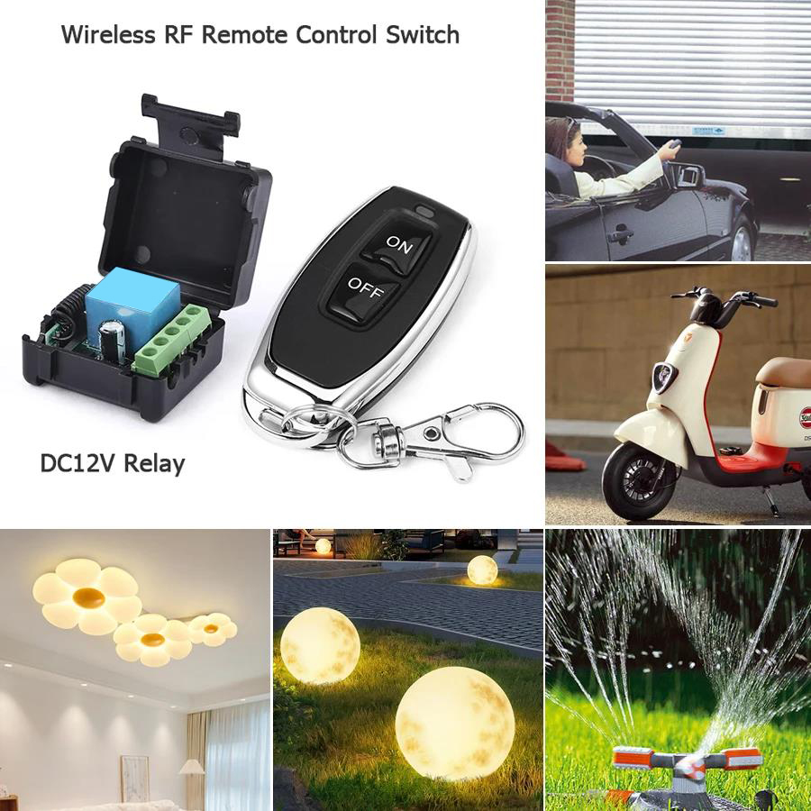 DC 12V 433Mhz RF Afstandsbedie - 433Mhz Receiver Module recensie en prijs