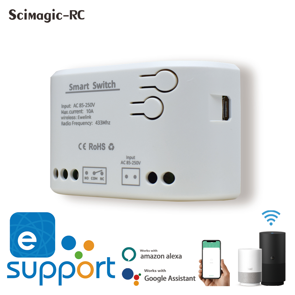 EWELINK Wifi Smart Relaismodul - 433Mhz Receiver Module recensie en prijs