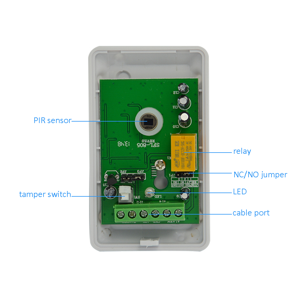 1 stks Indoor Wired PIR Bewegi - Motion Sensor Pir Wired recensie en prijs
