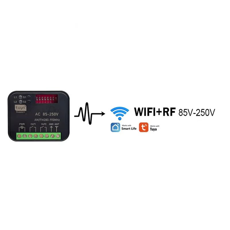 3CGRO-For RX MULTI Tuya Wifi S - 433Mhz Receiver Module recensie en prijs