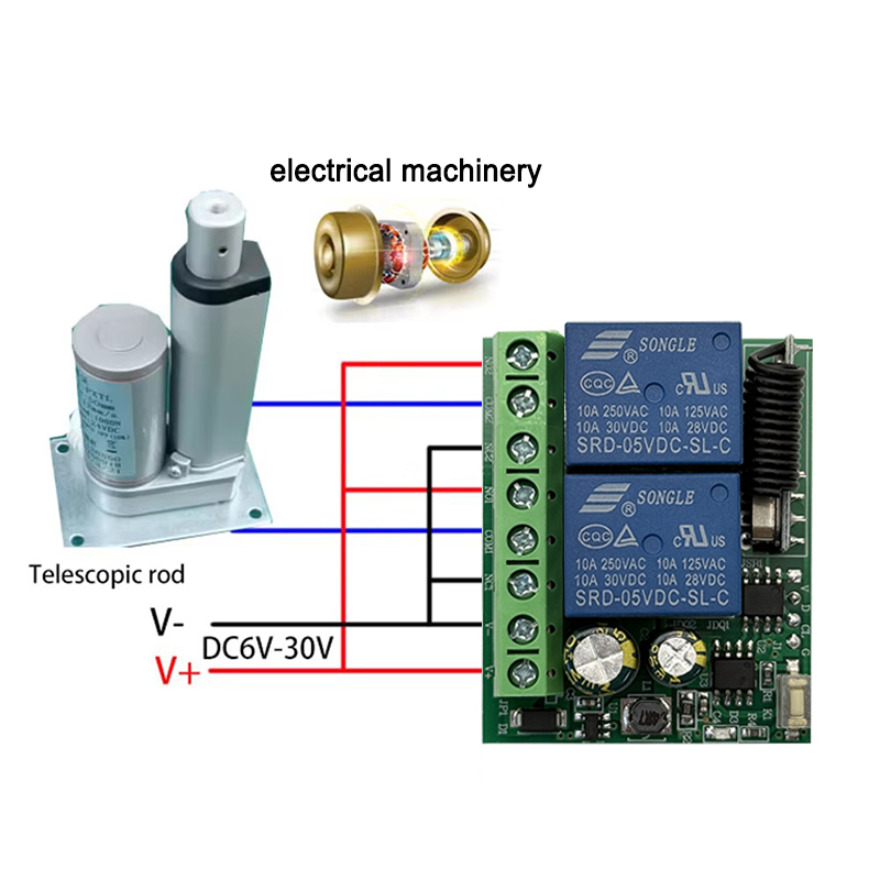 DC 12V 24V AC 220V RF433 2CH M - 433Mhz Receiver Module recensie en prijs
