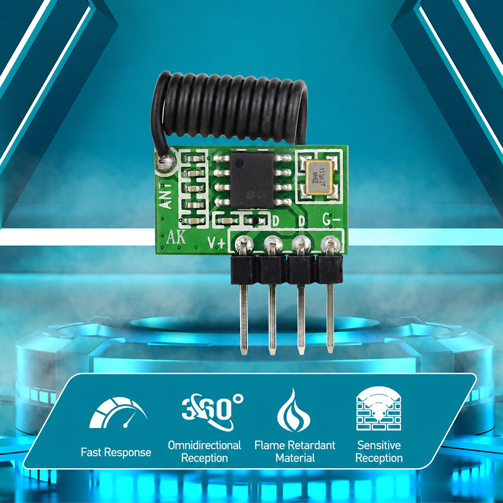 315 MHz/433 MHz Superheterodyn - 433Mhz Receiver Module recensie en prijs