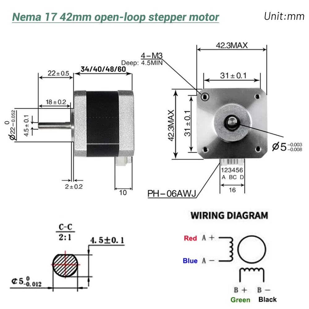 Nema17 Stappenmotor 42 Motor 4 - Diy Automation recensie en prijs