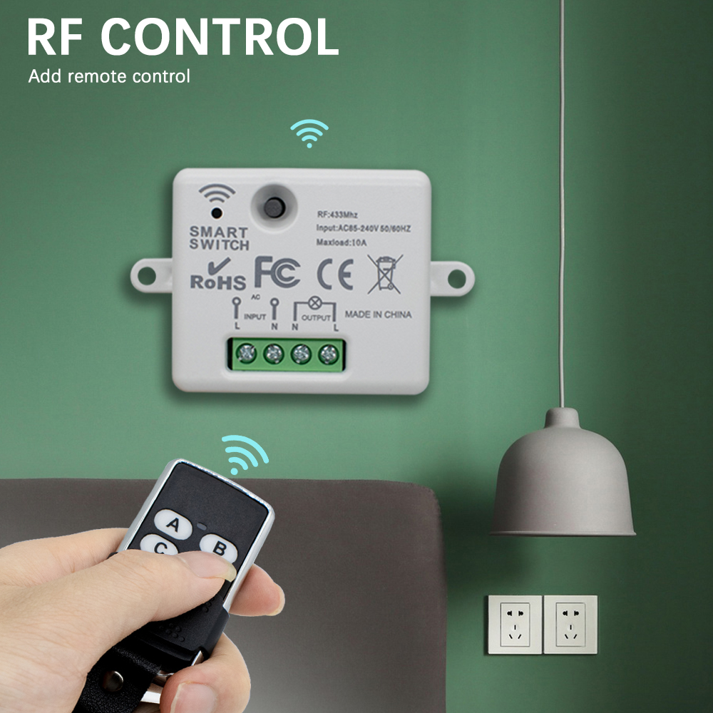 220V 1CH Draadloze Afstandsbed - 433Mhz Receiver Module recensie en prijs