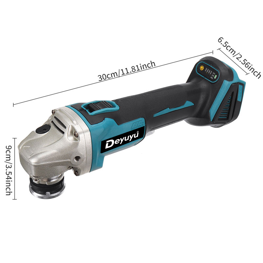 100 mm oplaadbare haakse slijp - Diy Automation recensie en prijs